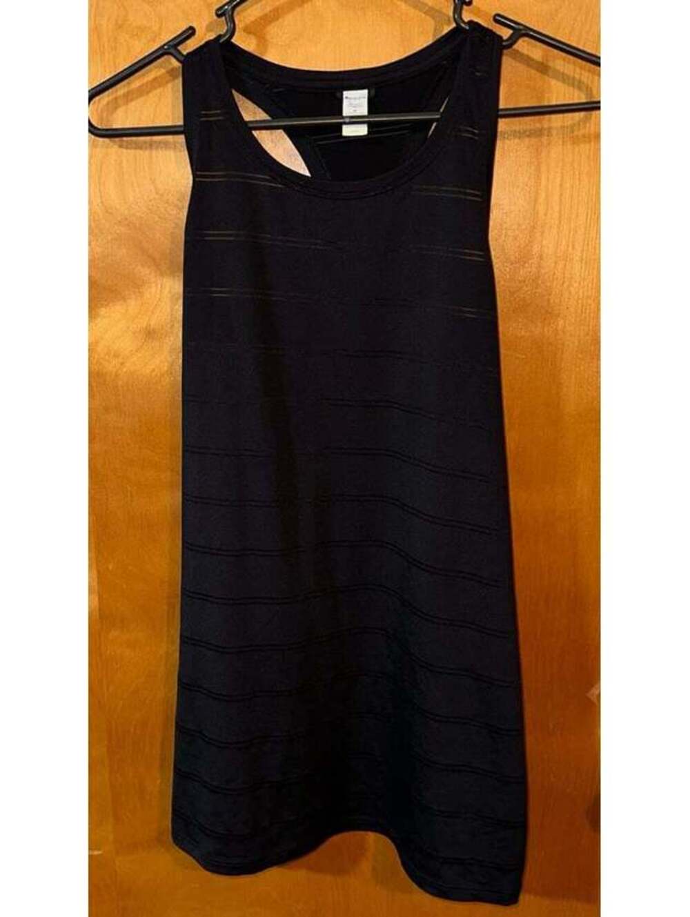 Athleta black tank top size Medium